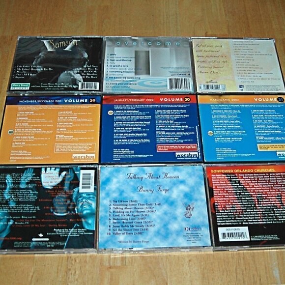 Gospel Soul Music Lot 9 Spiritual Devotional CD's - Picture 2 of 2